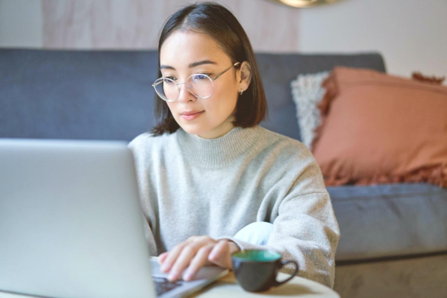 Digital marketing workspace showing SEO strategy planning and analytics