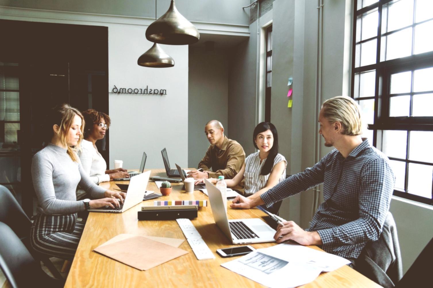 SEO strategy and digital marketing workspace